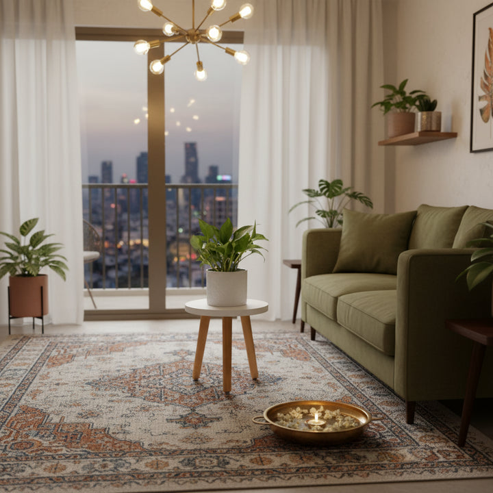 Mid-Century Modern Wooden Plant Stand