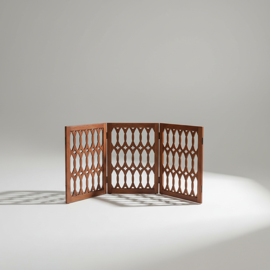Portable Multi-Purpose Pet & Toddler Gate – 3 Panels