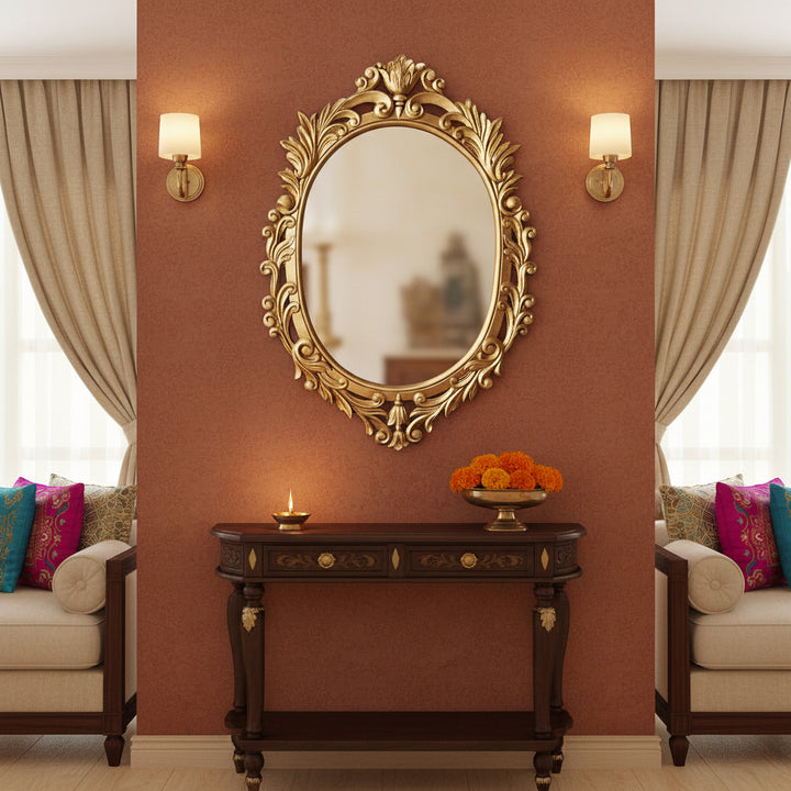 Sylvan Antique Oval Wall Decor Frame (Frame Only)