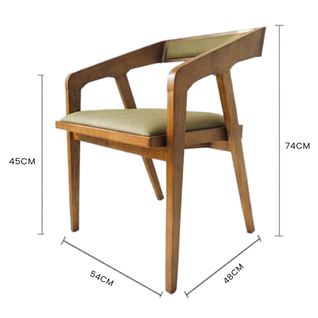 Modern Sheesham Wood Dining & Office Chair
