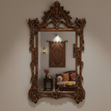 Sylvan Royal Vintage Hand-Carved Decorative Wall Mirror Frame (Frame Only)