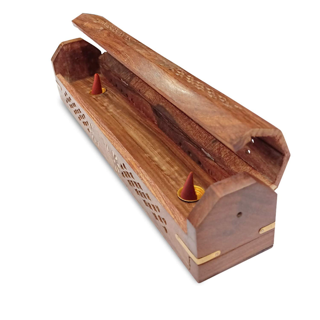 Wooden Incense Stick Holder – Set of 2