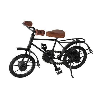 Wooden Decorative Cycle Showpiece – Black