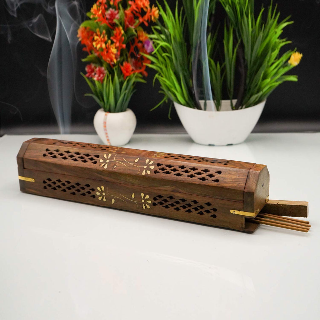 Incense Stick Wooden Holder 2 pcs Set