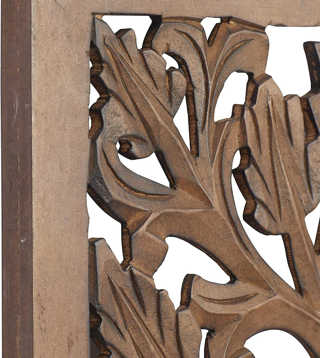 Antique Wooden Wall Art Panel (Gold, 44*18 Inch)