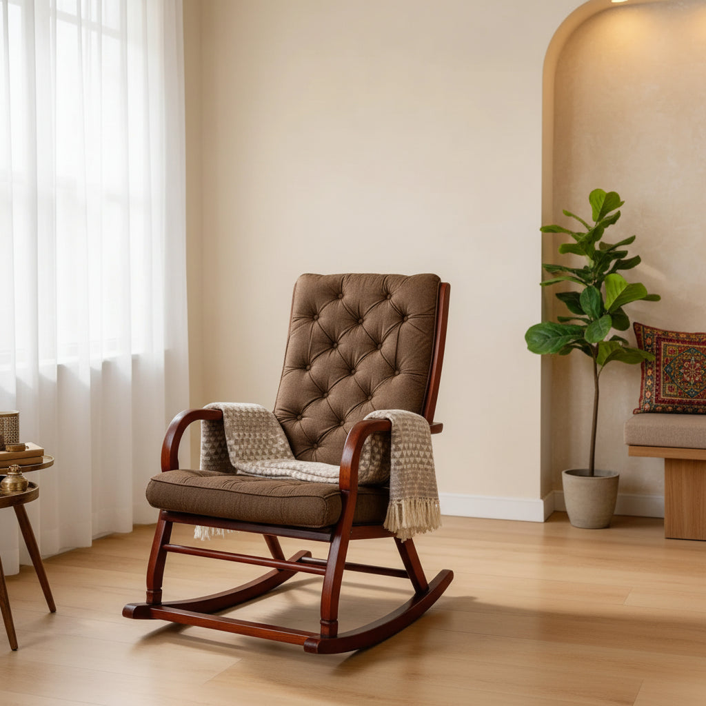 Sheesham Wood Rocking Chair