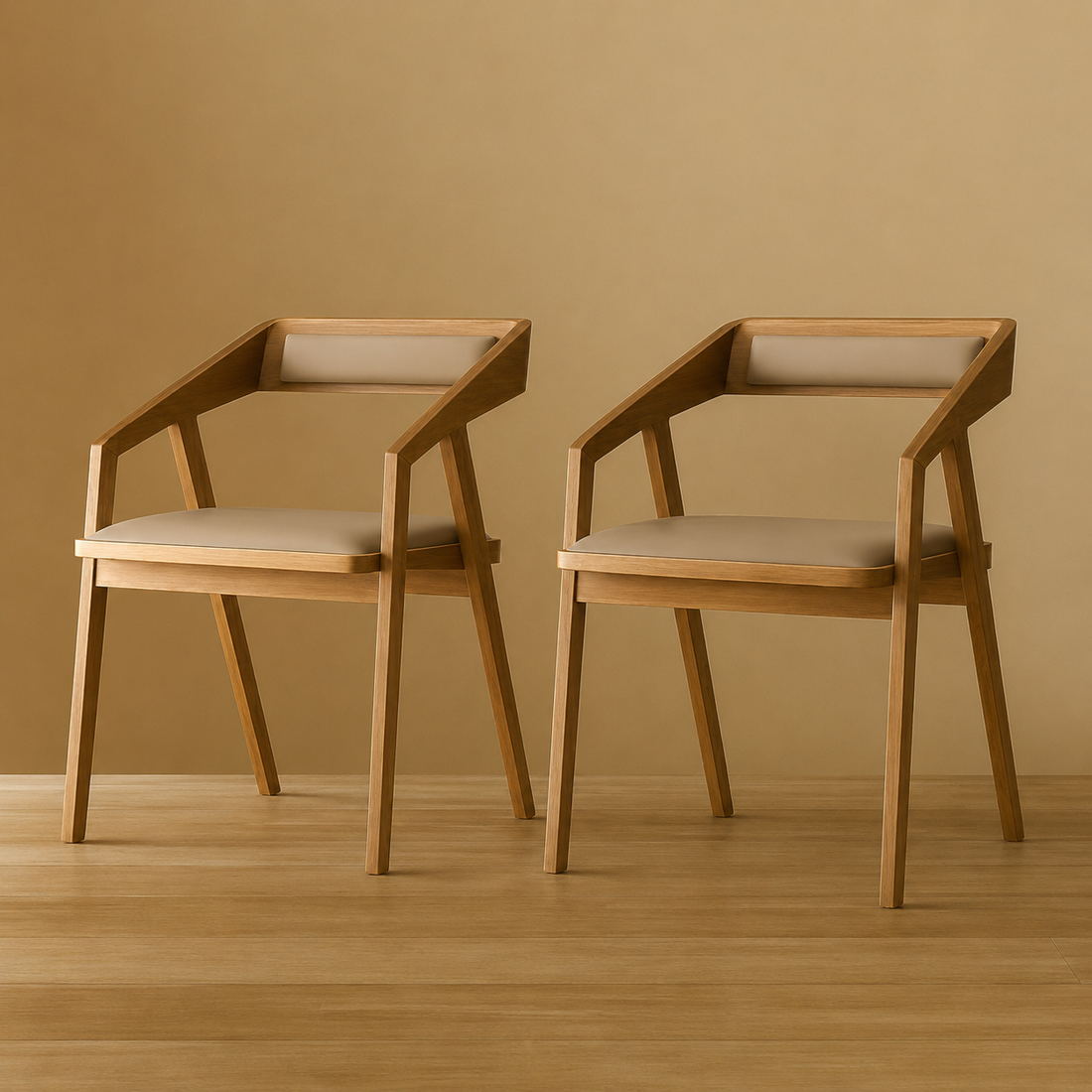 Modern Sheesham Wood Dining & Office Chair