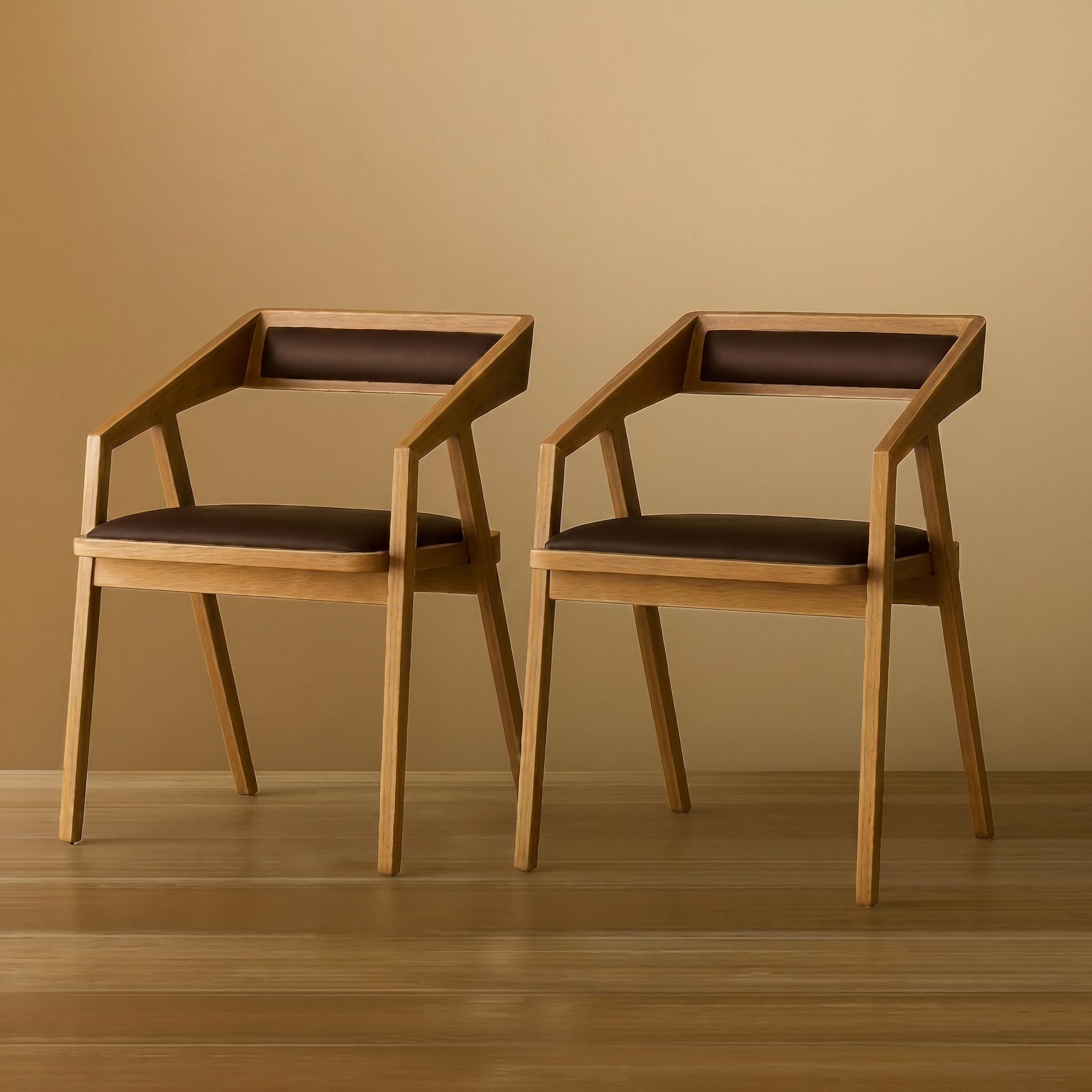 Modern Sheesham Wood Dining & Office Chair