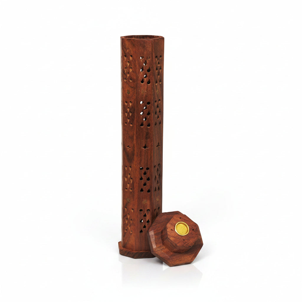 Handcrafted Tower Incense & Dhoopbatti Burner