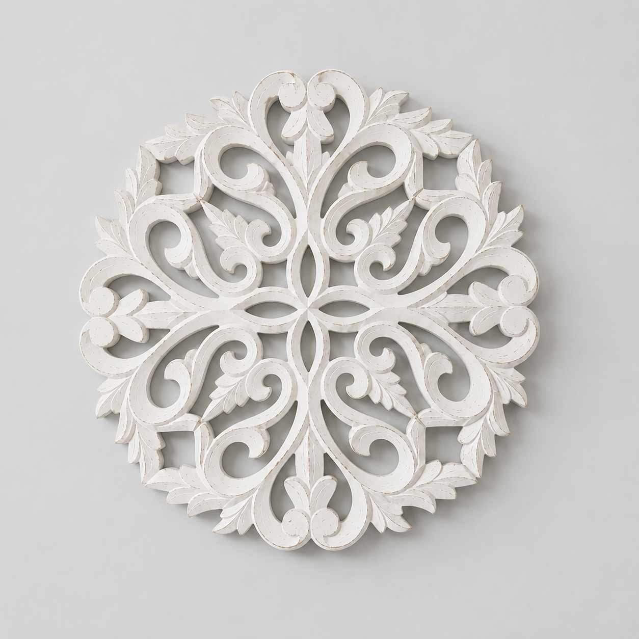 Round Wooden Wall Panel – 60 cm 