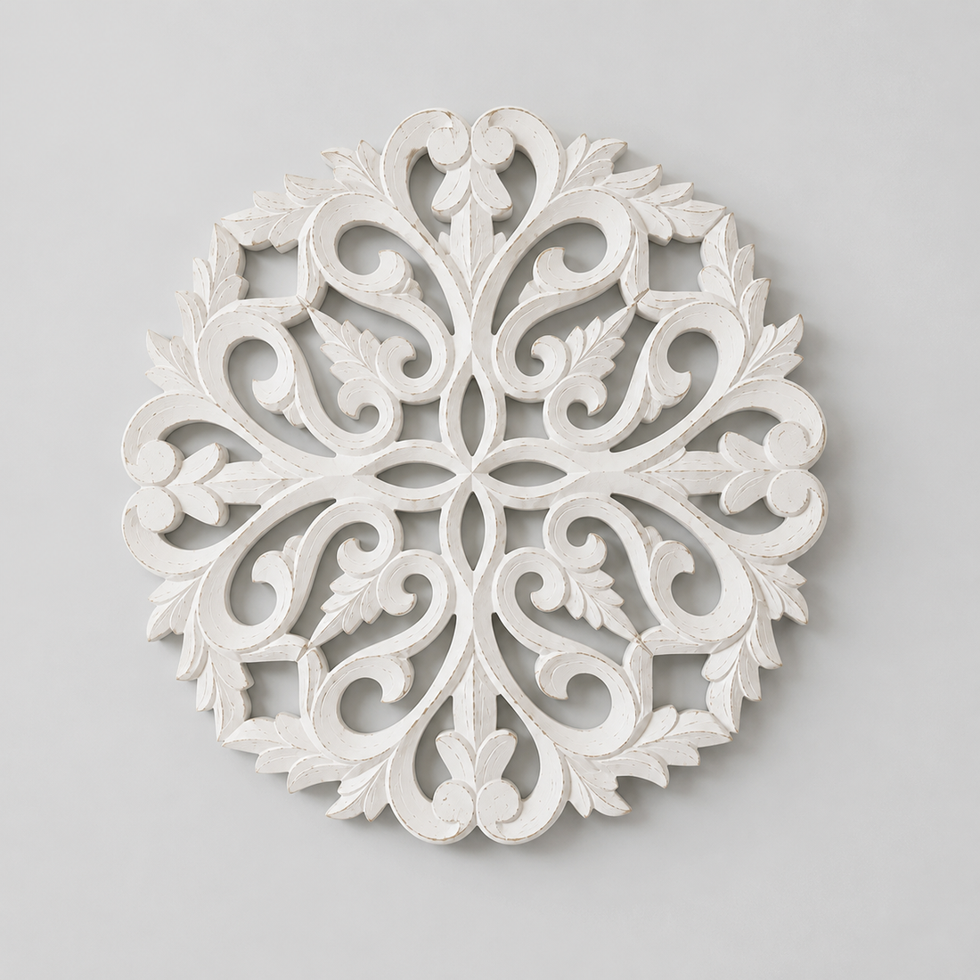Round Wooden Wall Panel – 60 cm 