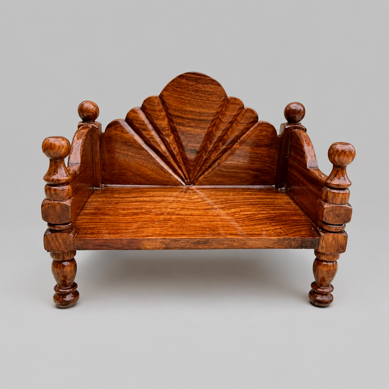 Sheesham Wood Laddu Gopal Sinhasan 