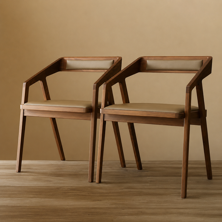 Modern Sheesham Wood Dining & Office Chair