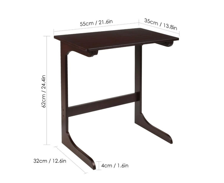 Modern C-Shaped End Table