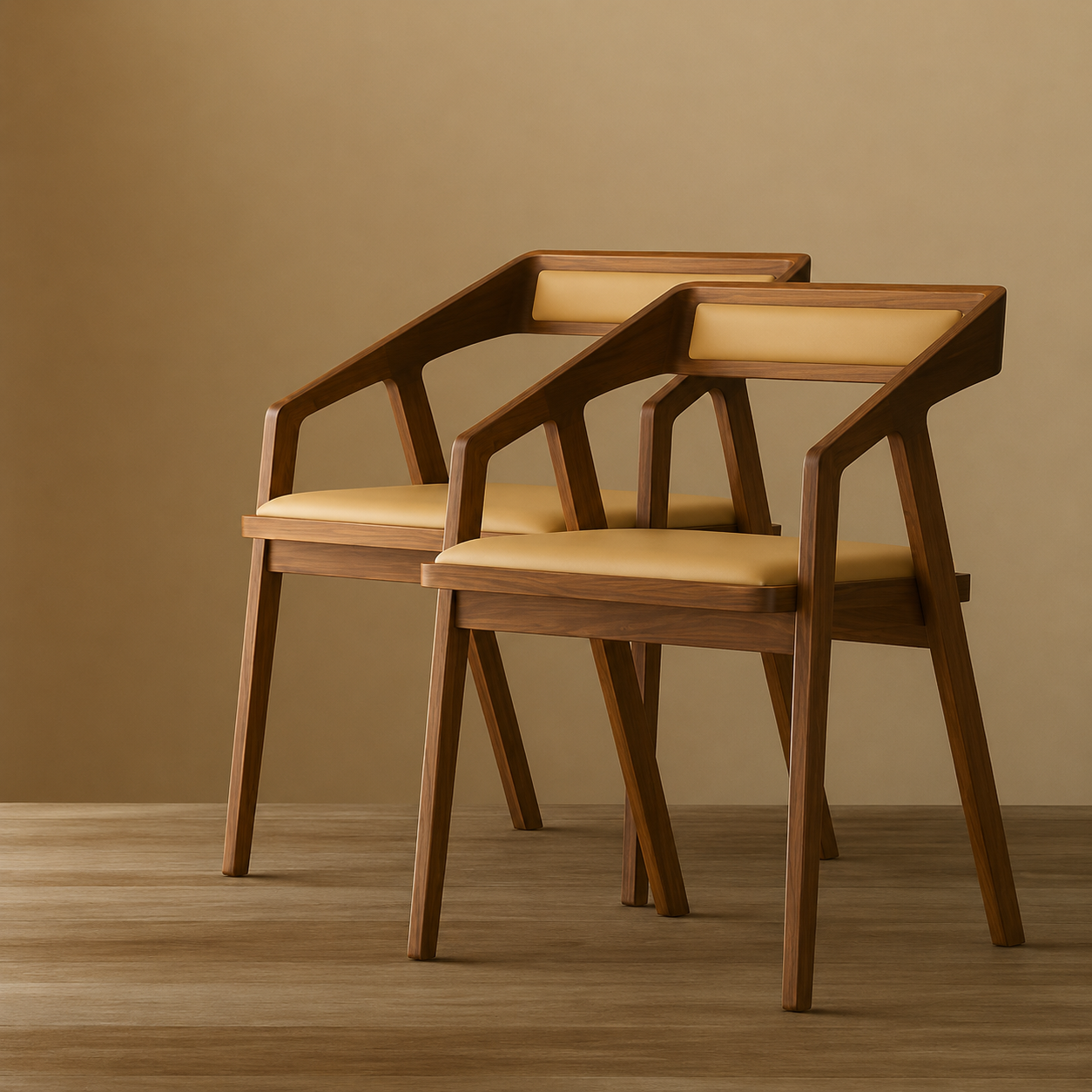 Modern Sheesham Wood Dining & Office Chair