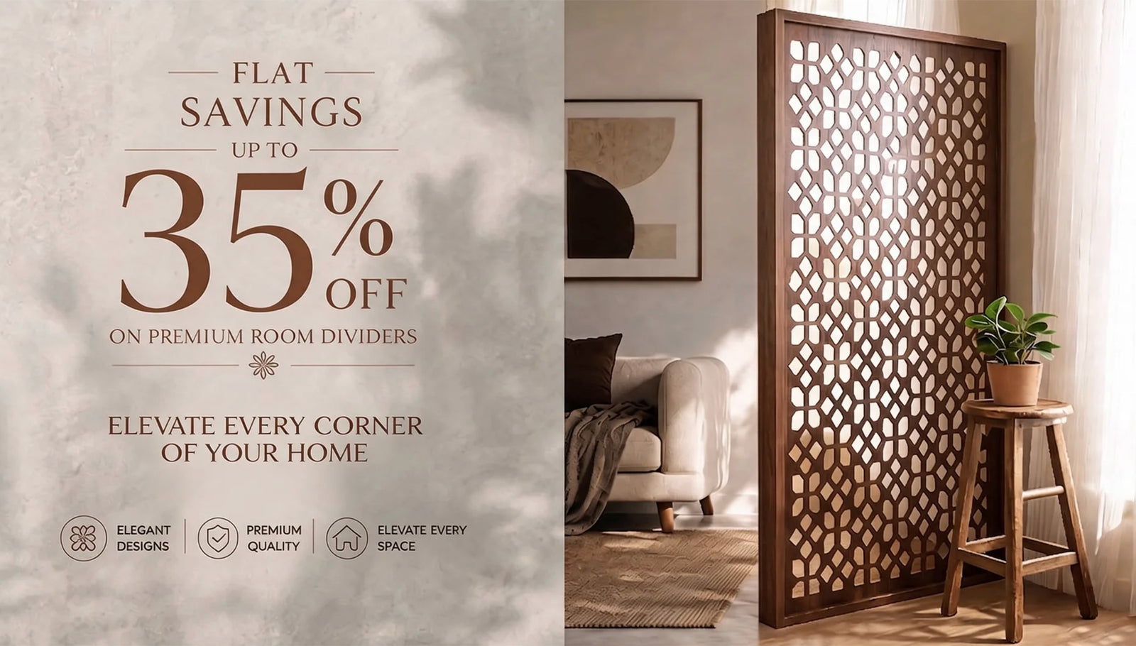 Handcrafted wooden room dividers — Sylvan Handicrafts